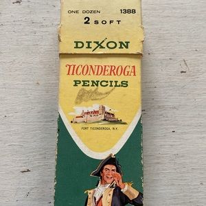 Dixon Ticonderoga Pencils 1388 Soft (9) Medium (2)